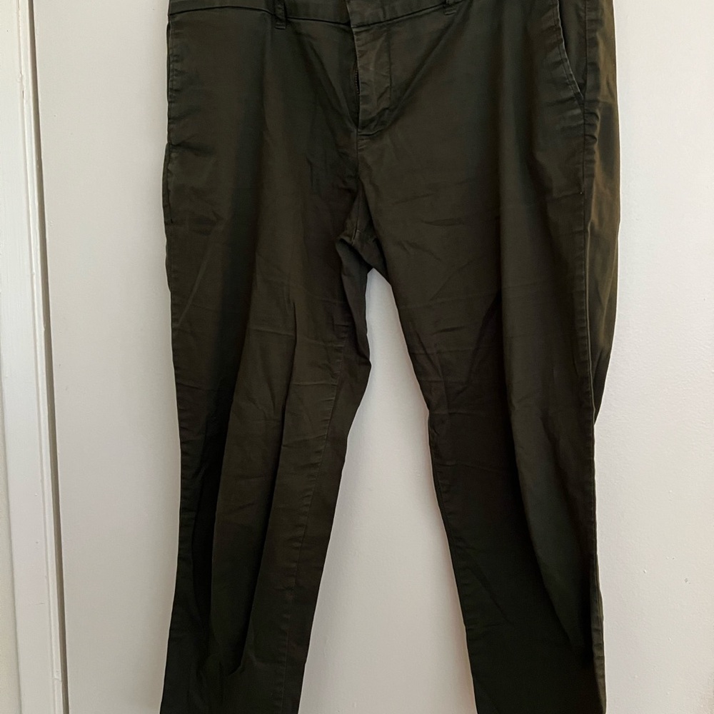 Kut from the Kloth Women’s Dark Green Chinos